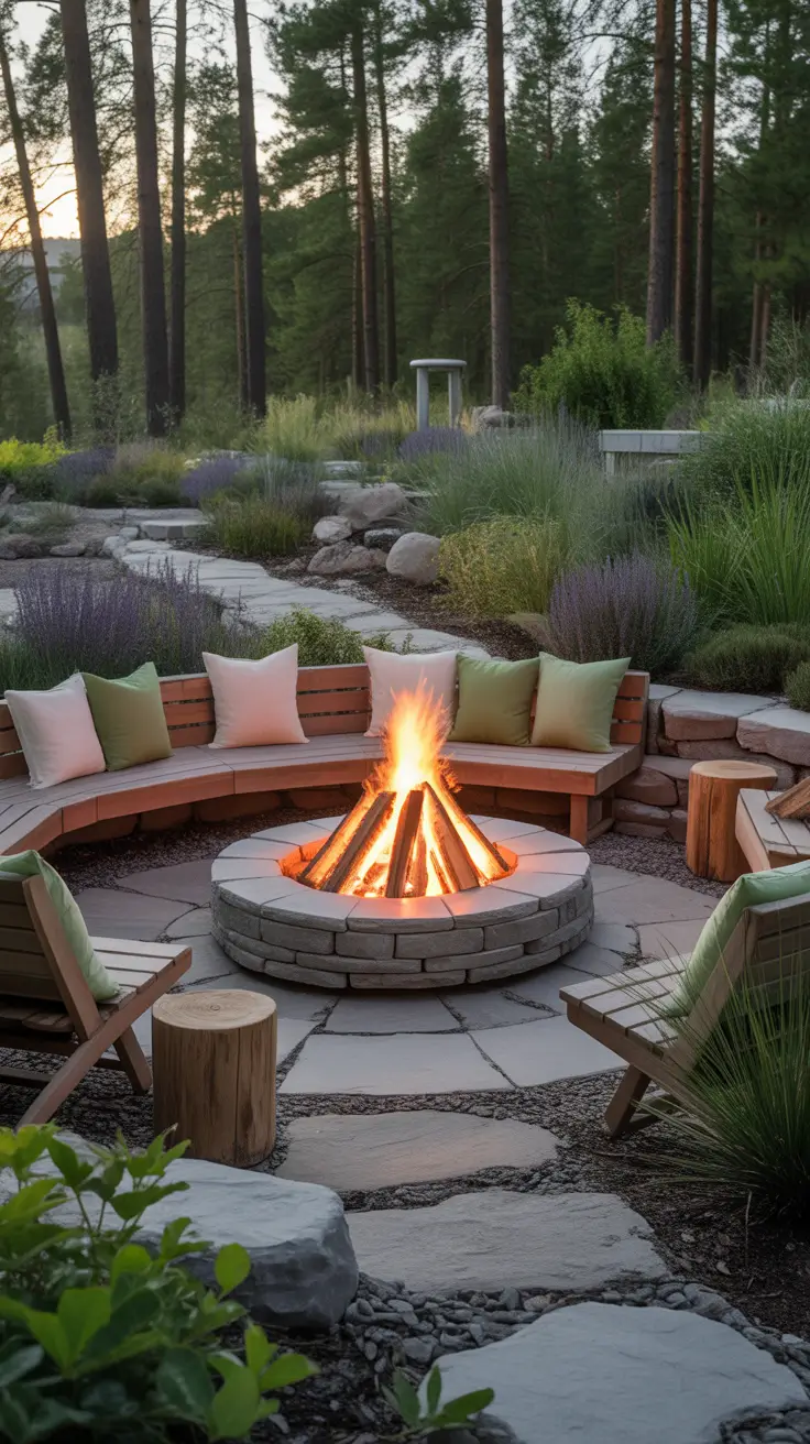 Yard Fire Pit Ideas 2026: Modern Backyard Layouts With Seating, Style, And Warmth