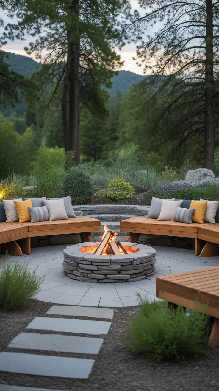 Yard Fire Pit Ideas 2026: Modern Backyard Layouts With Seating, Style, And Warmth