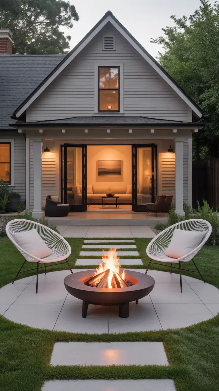 Yard Fire Pit Ideas 2026: Modern Backyard Layouts With Seating, Style, And Warmth