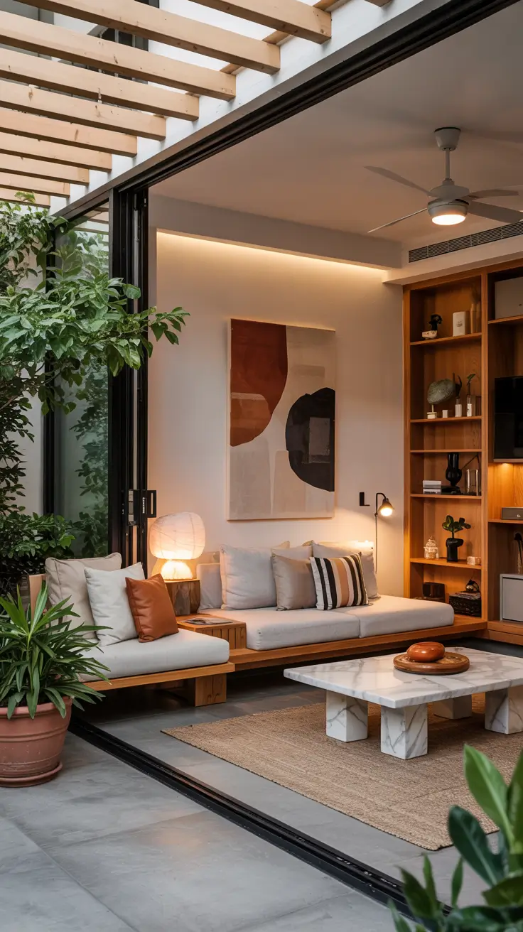 Indoor–Outdoor Living Room 2026: Modern Ideas For Seamless Indoor-Outdoor Living