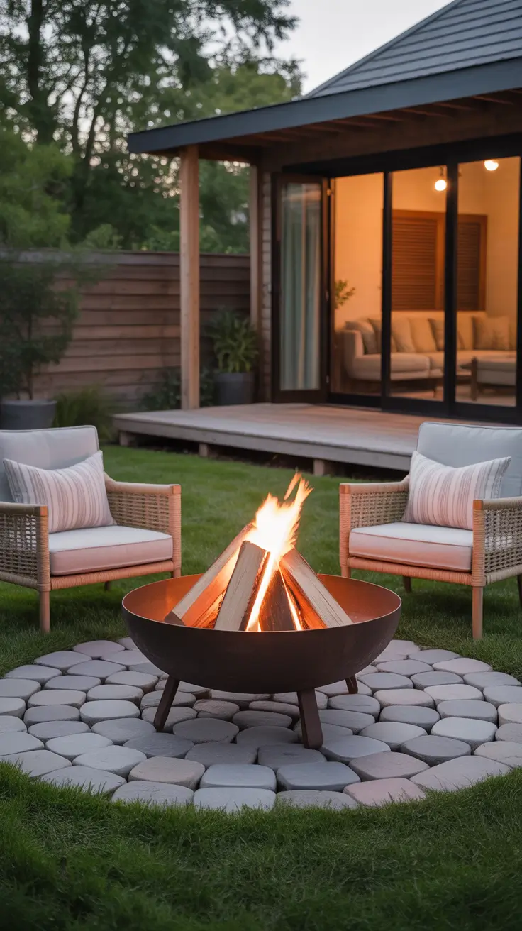 Yard Fire Pit Ideas 2026: Modern Backyard Layouts With Seating, Style, And Warmth