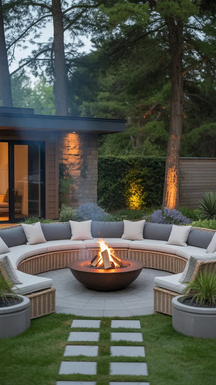 Yard Fire Pit Ideas 2026: Modern Backyard Layouts With Seating, Style, And Warmth