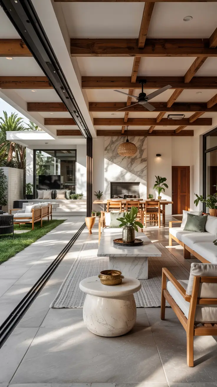 Indoor–Outdoor Living Room 2026: Modern Ideas For Seamless Indoor-Outdoor Living