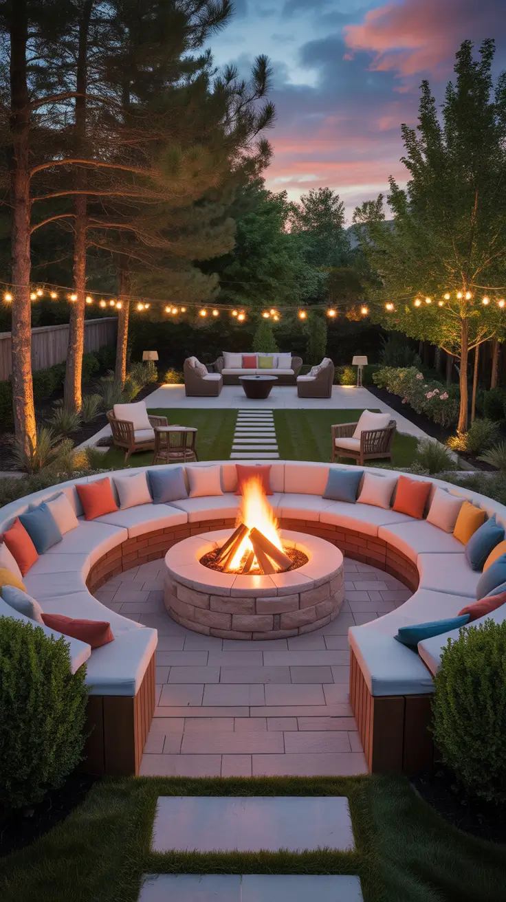 Yard Fire Pit Ideas 2026: Modern Backyard Layouts With Seating, Style, And Warmth