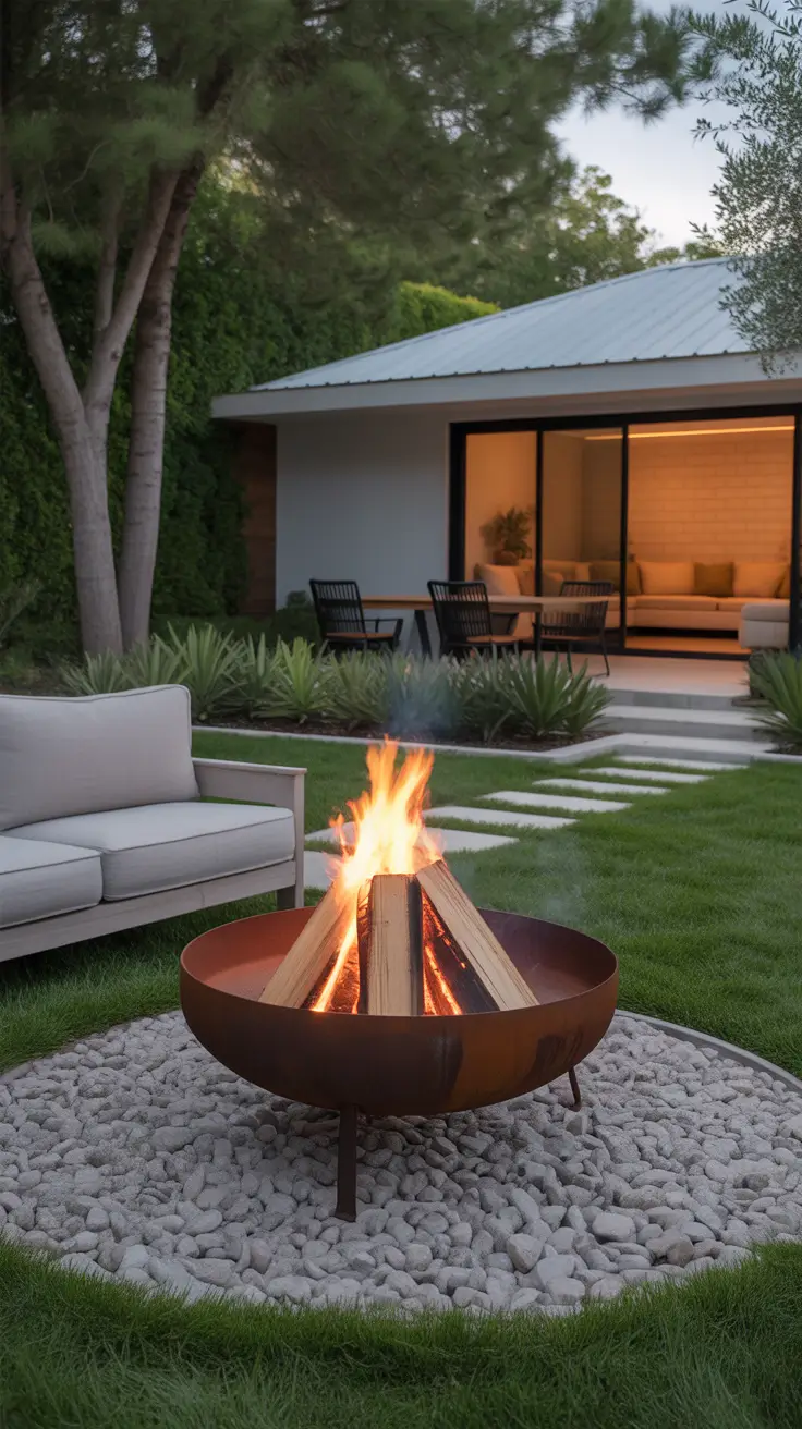 Yard Fire Pit Ideas 2026: Modern Backyard Layouts With Seating, Style, And Warmth