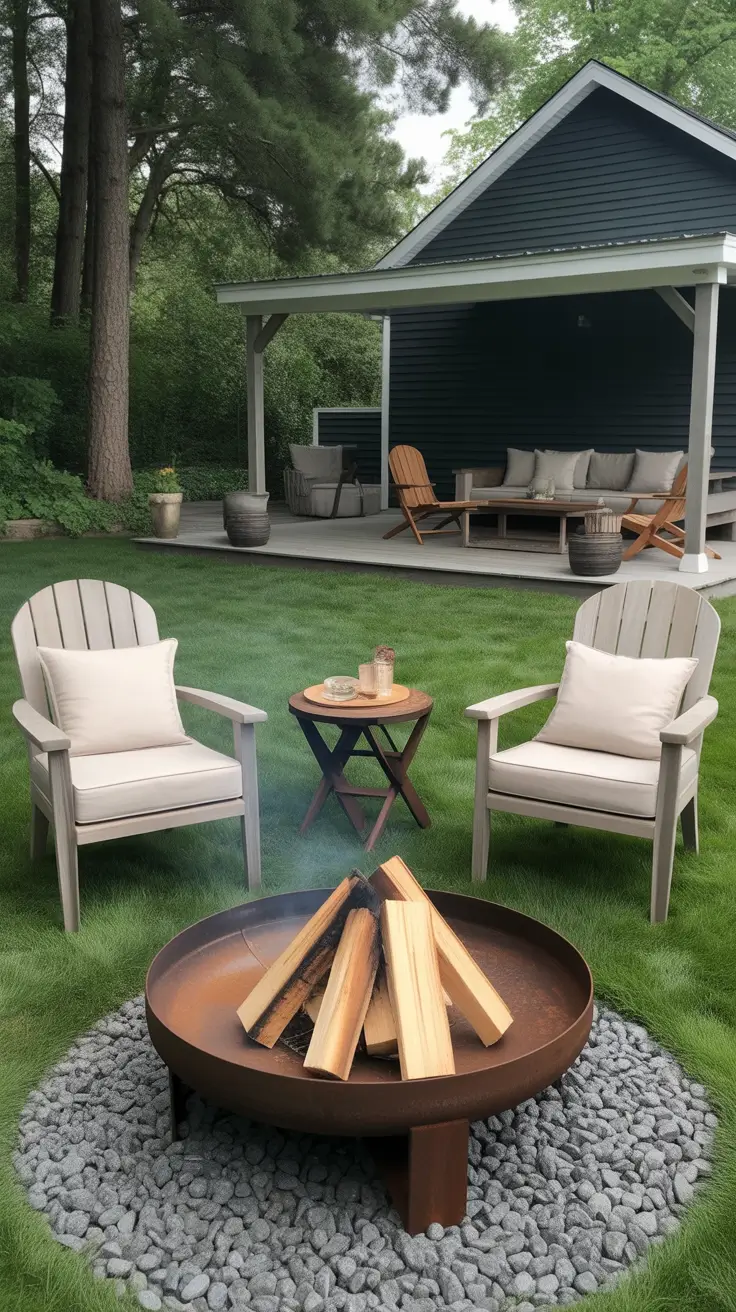 Yard Fire Pit Ideas 2026: Modern Backyard Layouts With Seating, Style, And Warmth