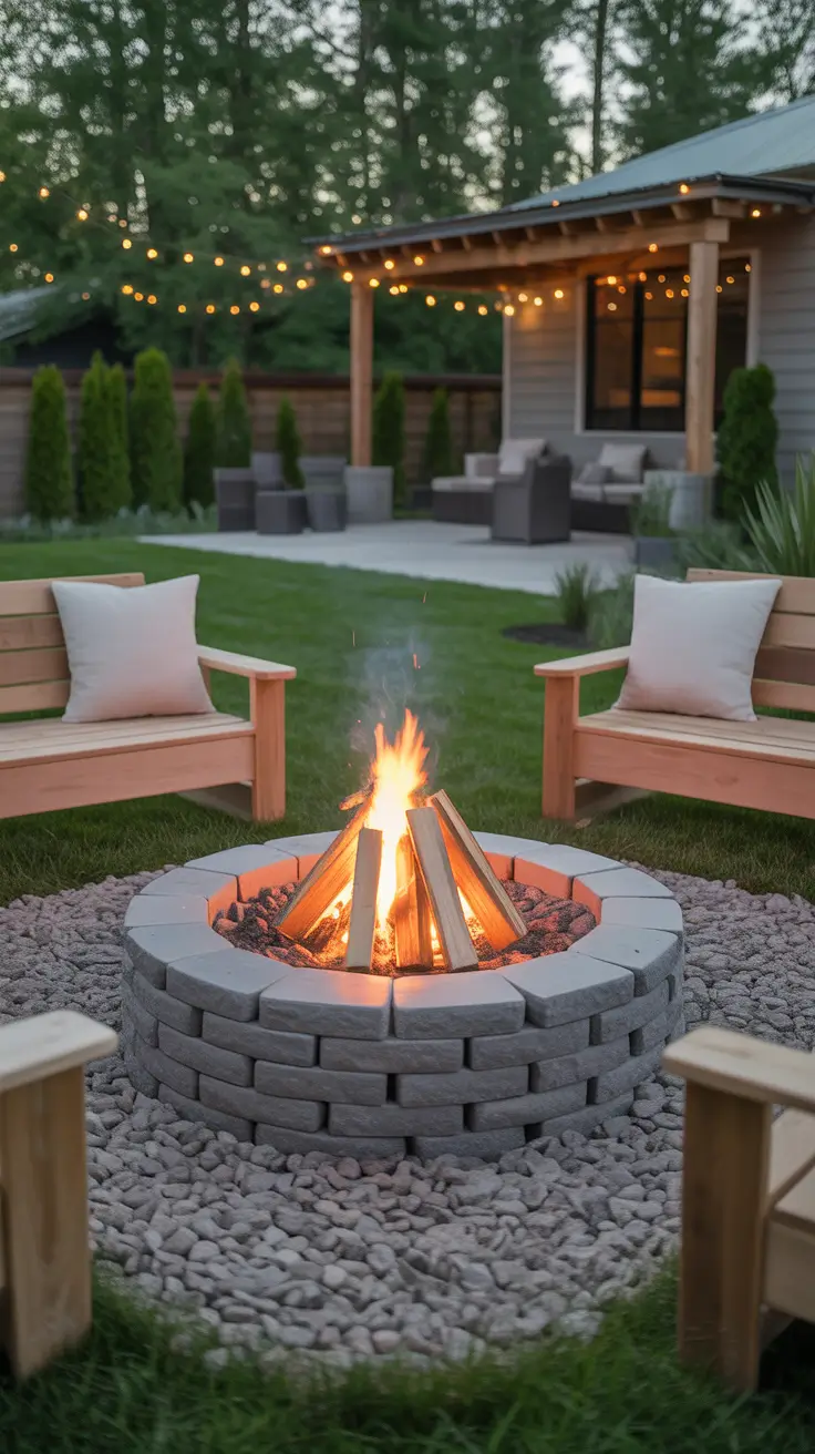 Yard Fire Pit Ideas 2026: Modern Backyard Layouts With Seating, Style, And Warmth