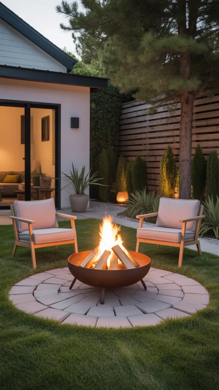 Yard Fire Pit Ideas 2026: Modern Backyard Layouts With Seating, Style, And Warmth