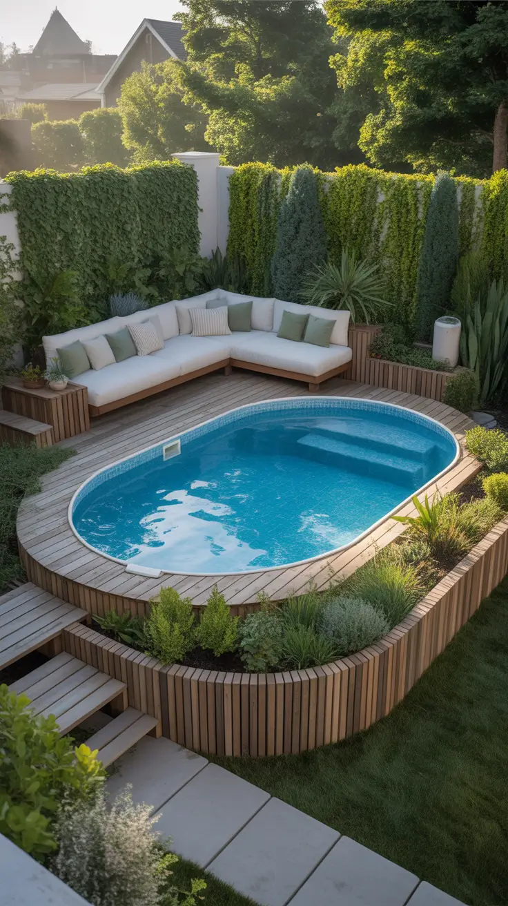 above ground pool ideas 2026 Above Ground Pool Ideas For Small Yards With Smart Landscaping
