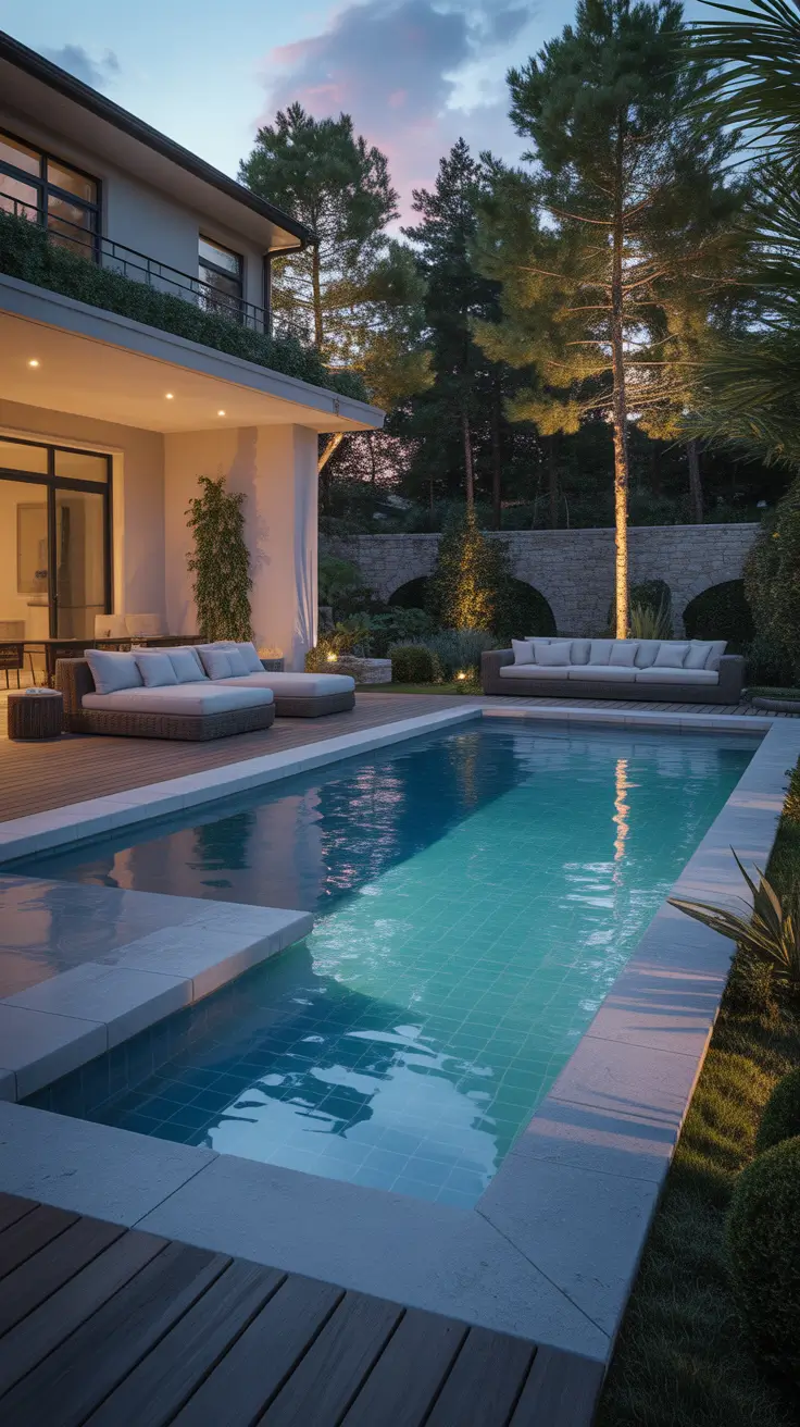 above ground pool ideas 2026 Sunken Above Ground Pool Ideas For A Luxury Outdoor Backyard