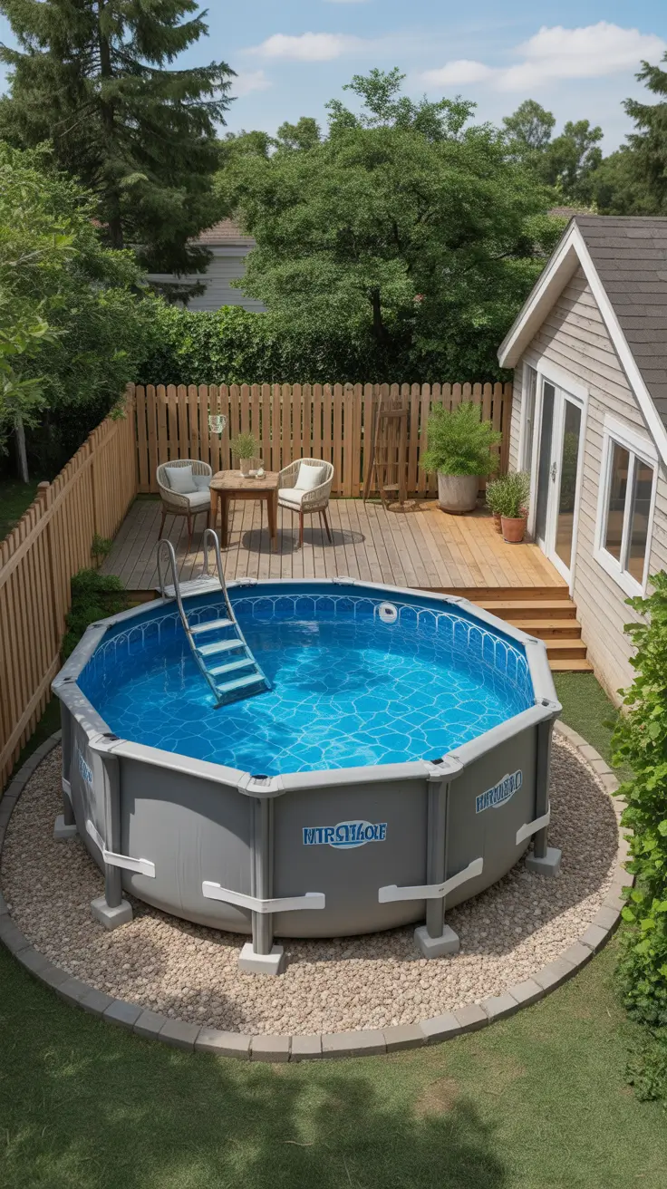 above ground pool ideas 2026 Above Ground Pool Ideas On A Budget For Small Yards