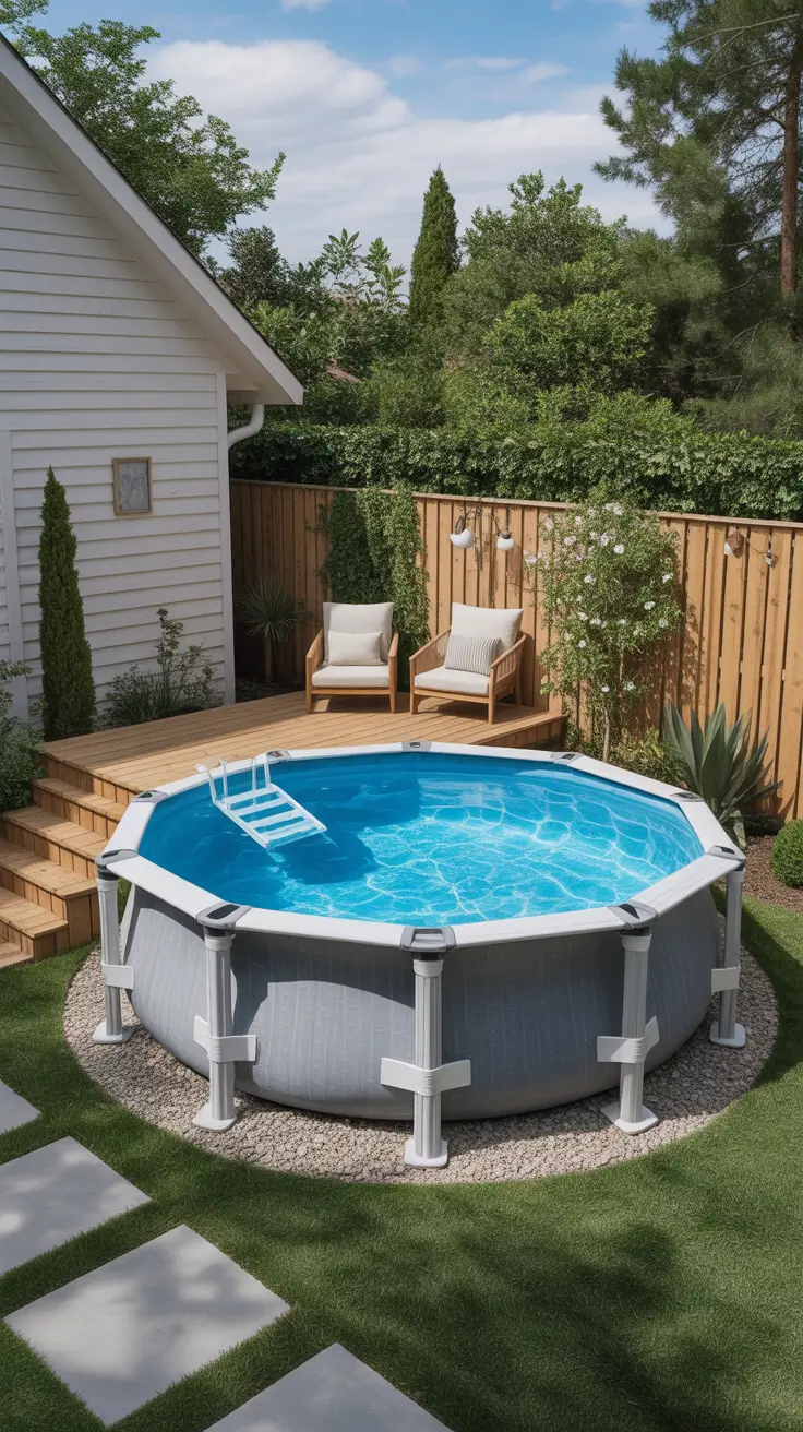 above ground pool ideas 2026 Above Ground Pool Ideas On A Budget For Small Yards