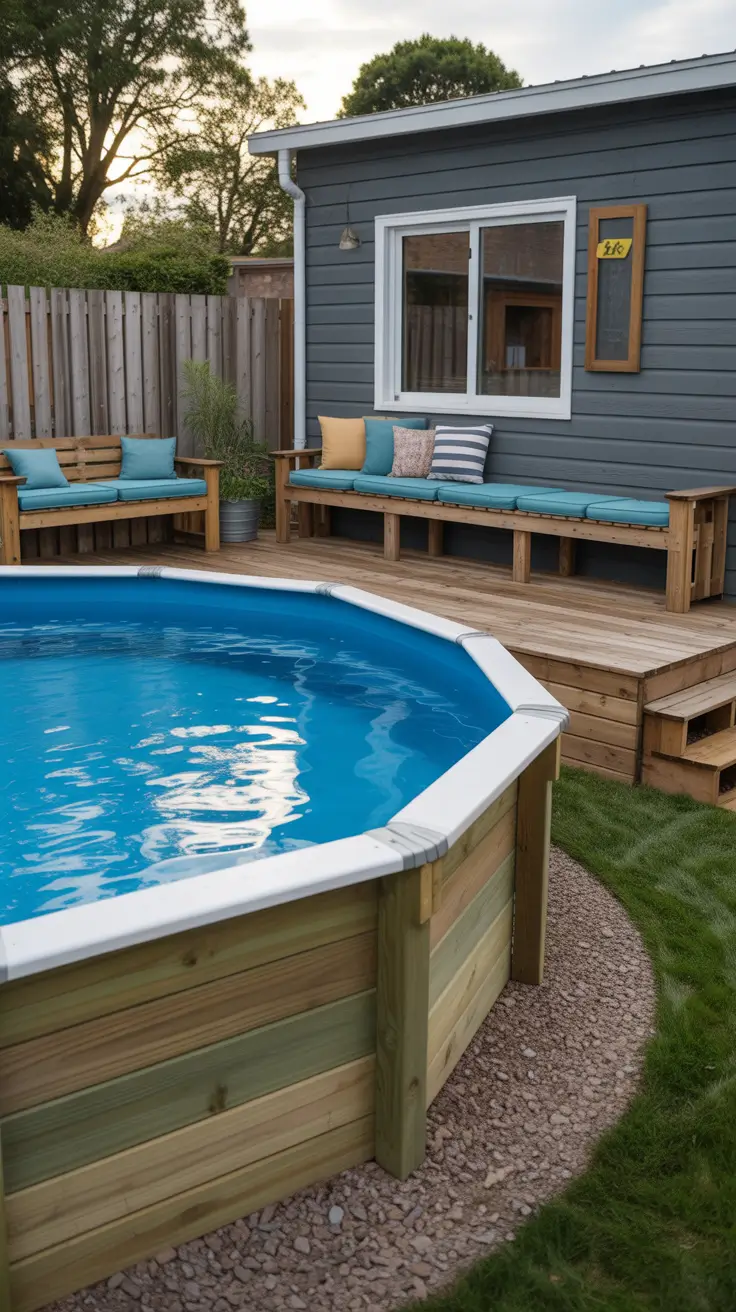 above ground pool ideas 2026 Above Ground Pool Ideas On A Budget Diy Cheap Backyard Builds