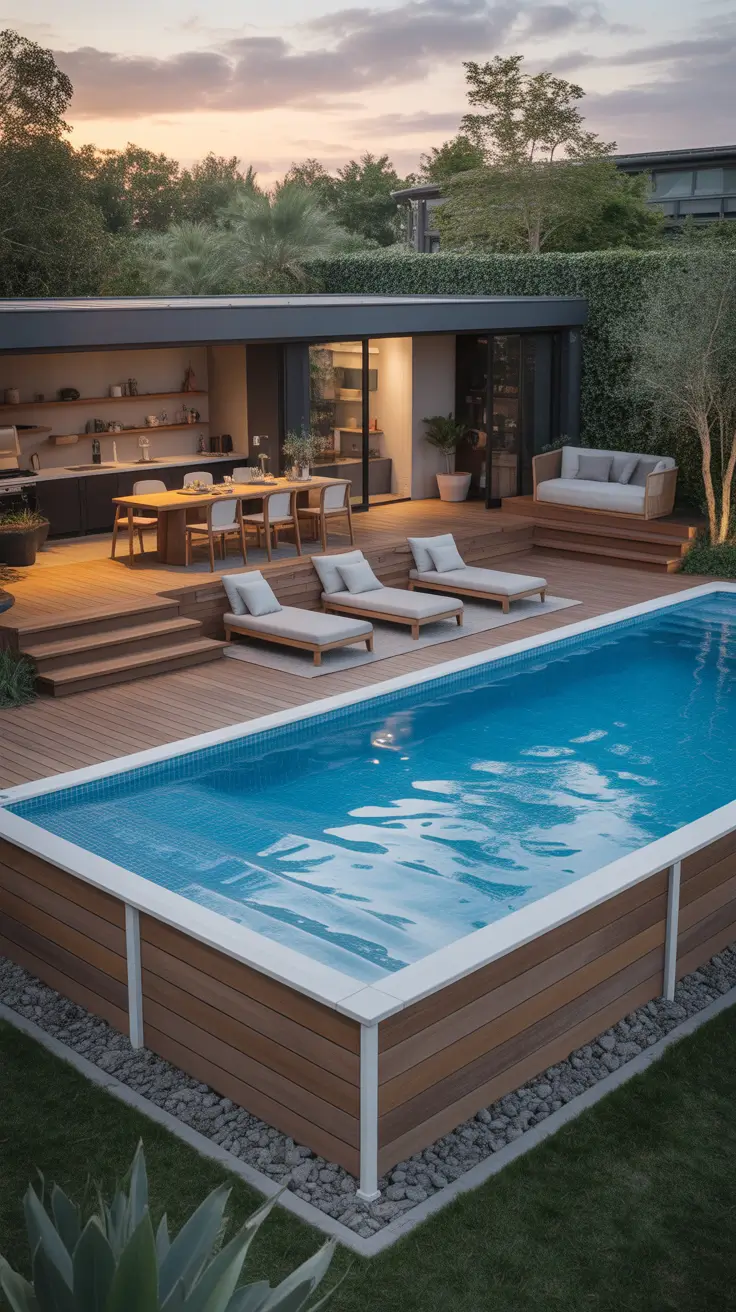 above ground pool ideas 2026 Above Ground Pool Ideas With Deck For A Pretty Outdoor Space