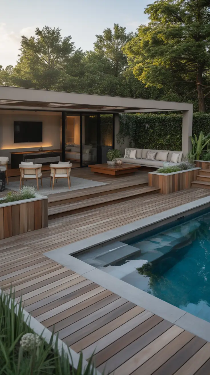 above ground pool ideas 2026 Above Ground Pool Ideas Deck Designs That Feel Luxury