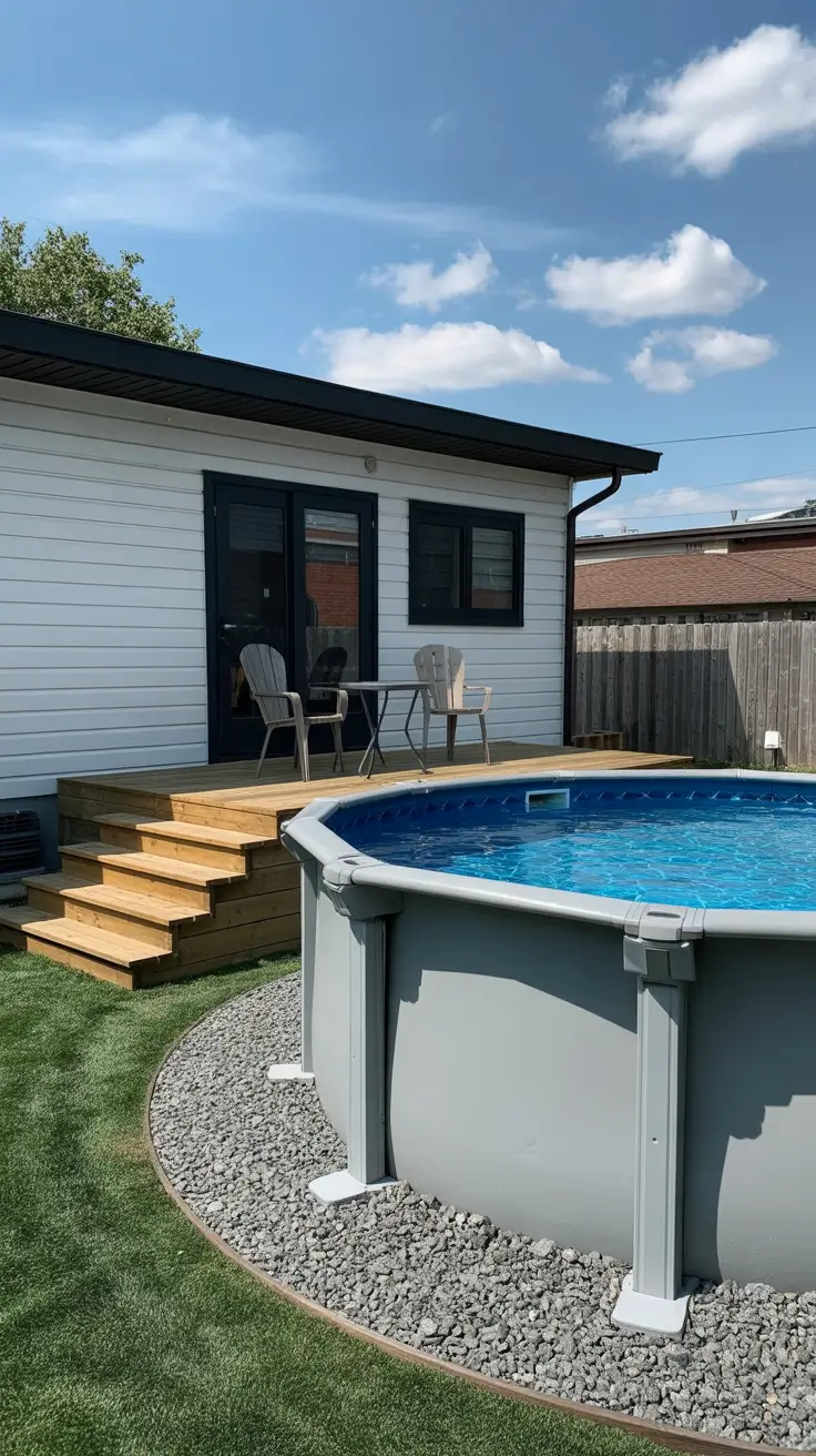 above ground pool ideas 2026 Above Ground Pool Ideas Cheap And Simple For Small Backyard Living