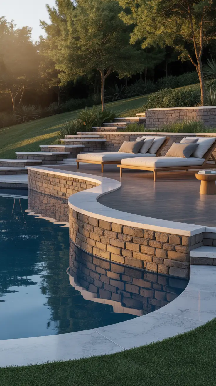 above ground pool ideas 2026 Above Ground Pool Ideas In Ground For A Sunken Luxury Look