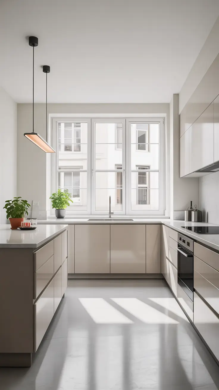 Apartment Remodel Ideas 2026 Bright Modern Kitchen With Clean Lines