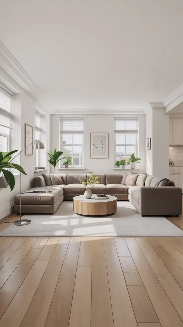 Apartment Remodel Ideas 2026 Bright Neutral Living Room Design