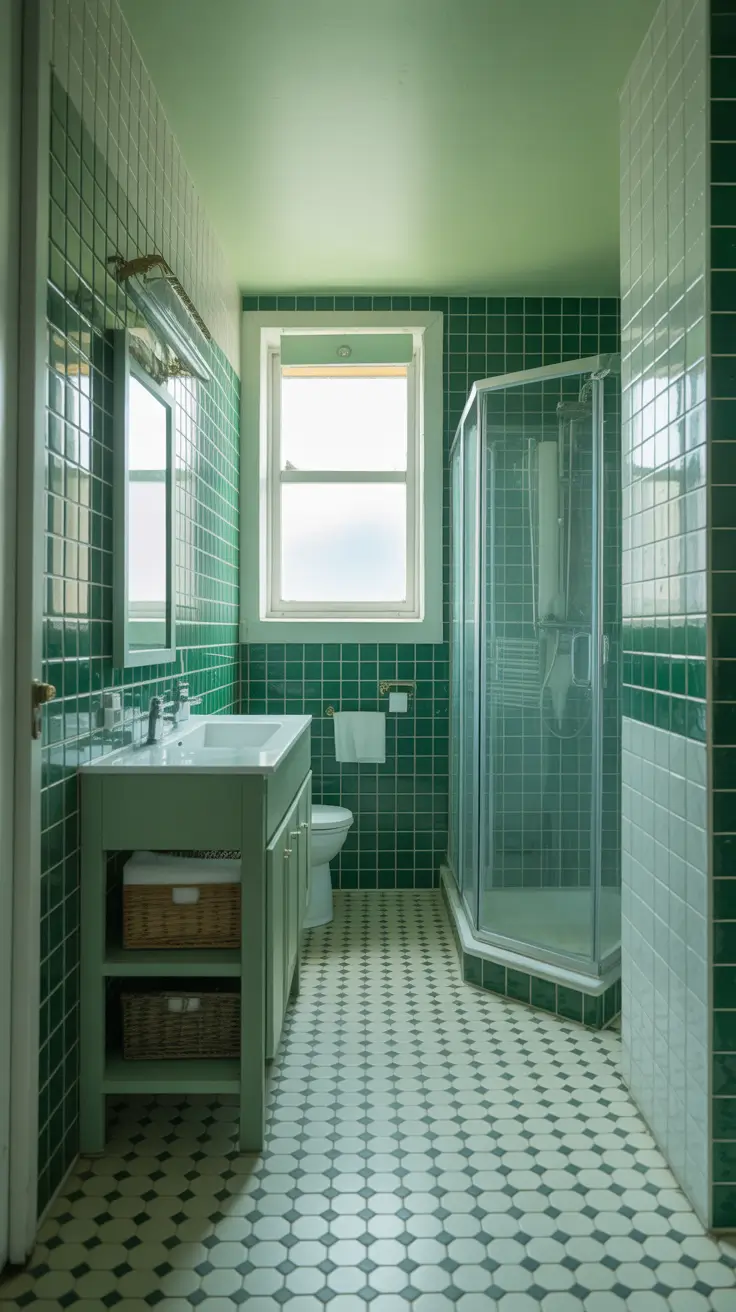 bathroom remodel ideas 2026 Green And White Bathroom Remodel Ideas For A Fresh Palette