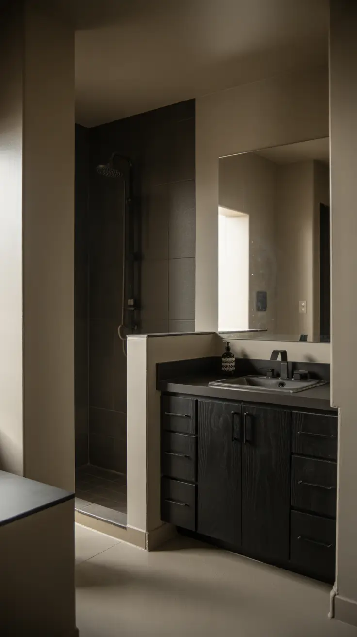 bathroom remodel ideas 2026 Black Vanity Bathroom Remodel Ideas With Modern Edge