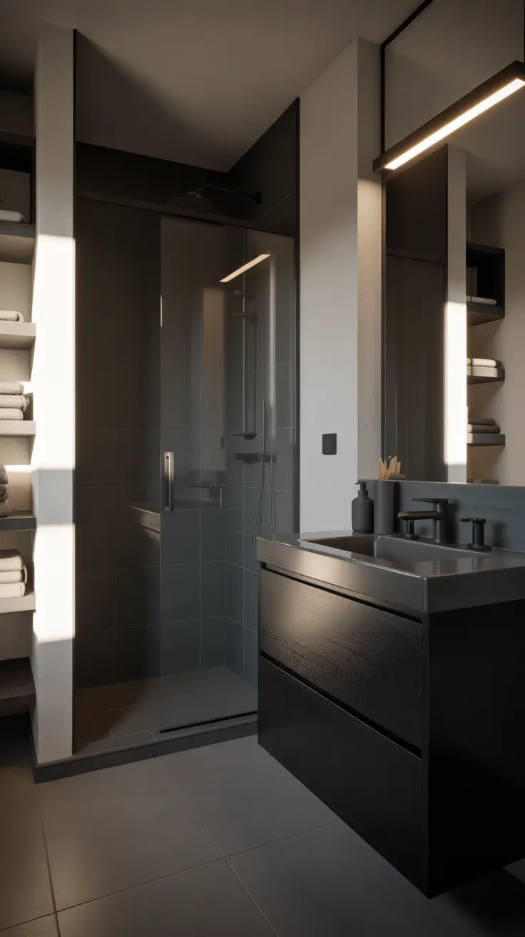 bathroom remodel ideas 2026 Black Vanity Bathroom Remodel Ideas With Modern Edge