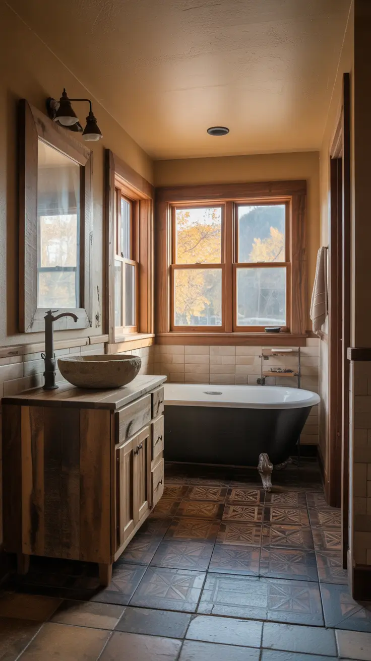 bathroom remodel ideas 2026 Rustic Bathroom Remodel Ideas With Cabin Warmth