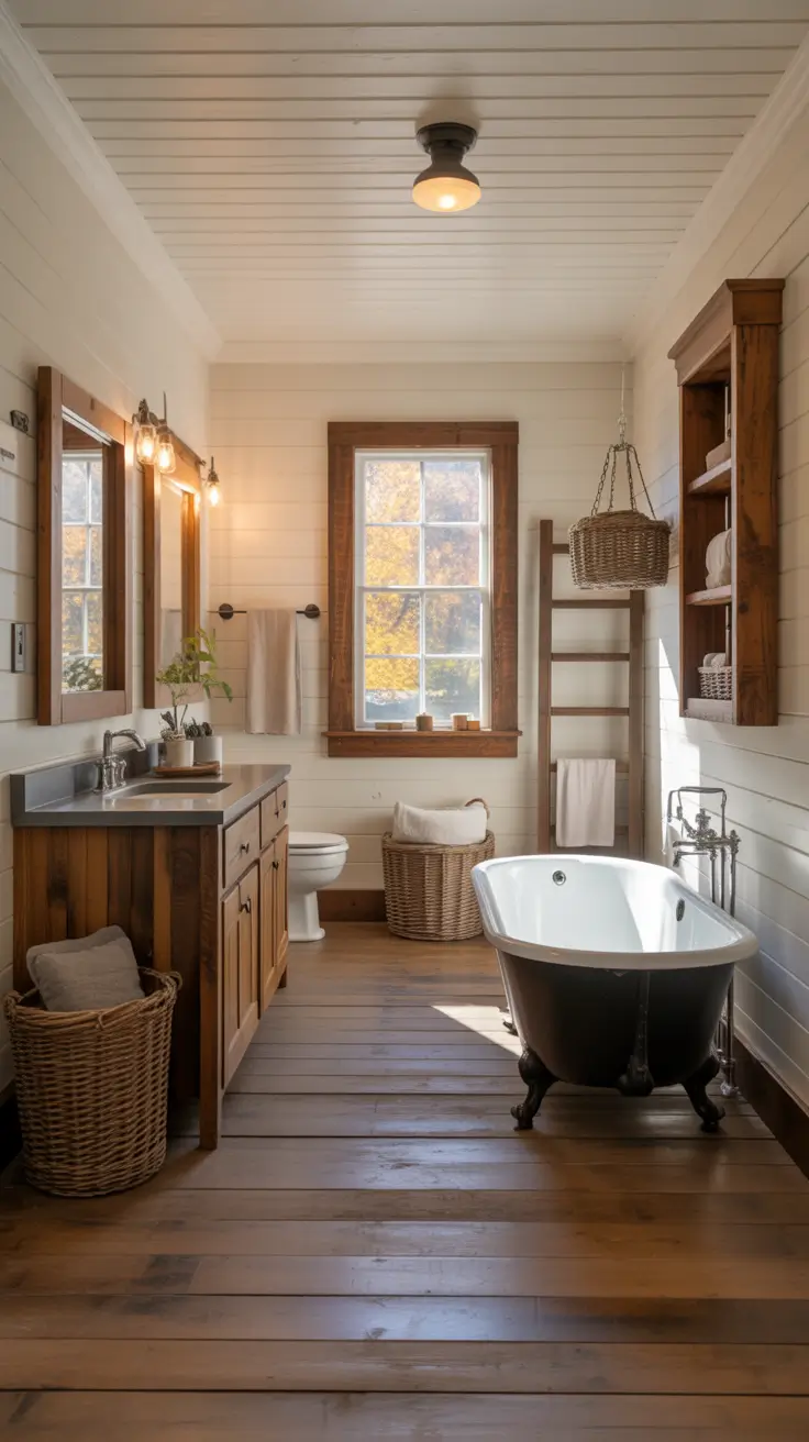 bathroom remodel ideas 2026 Bathroom Remodel Ideas Farmhouse With Rustic Charm