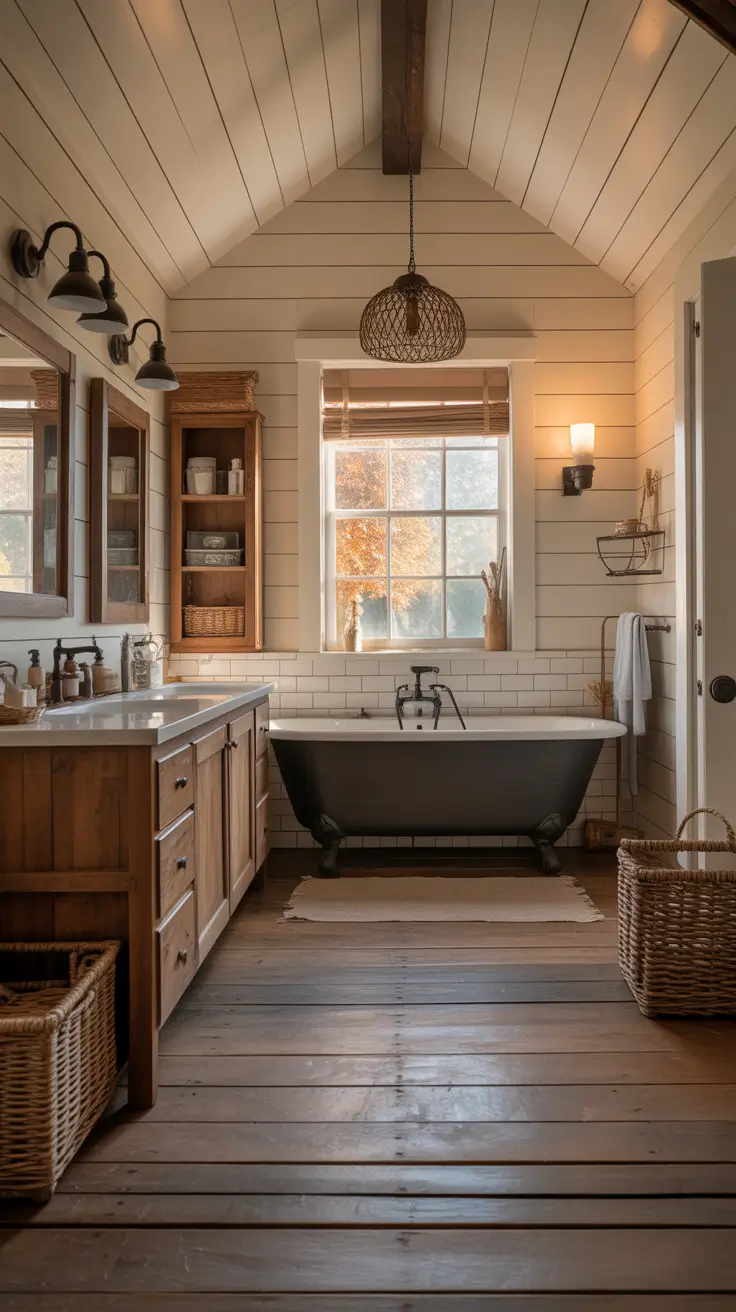 bathroom remodel ideas 2026 Bathroom Remodel Ideas Farmhouse With Rustic Charm