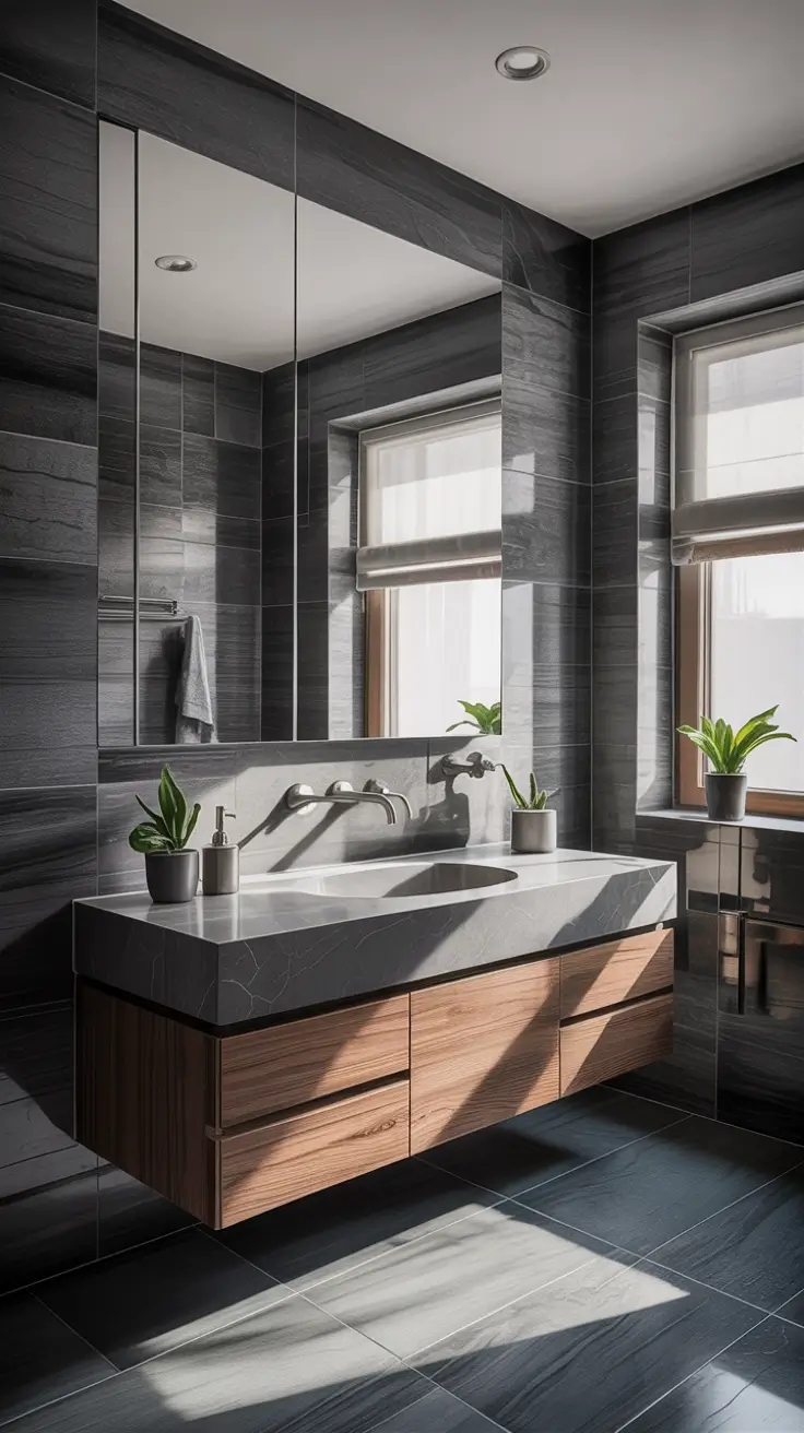 Bathroom Sink Decor Ideas Contemporary Bathroom Sink Decor Ideas With Clean Lines