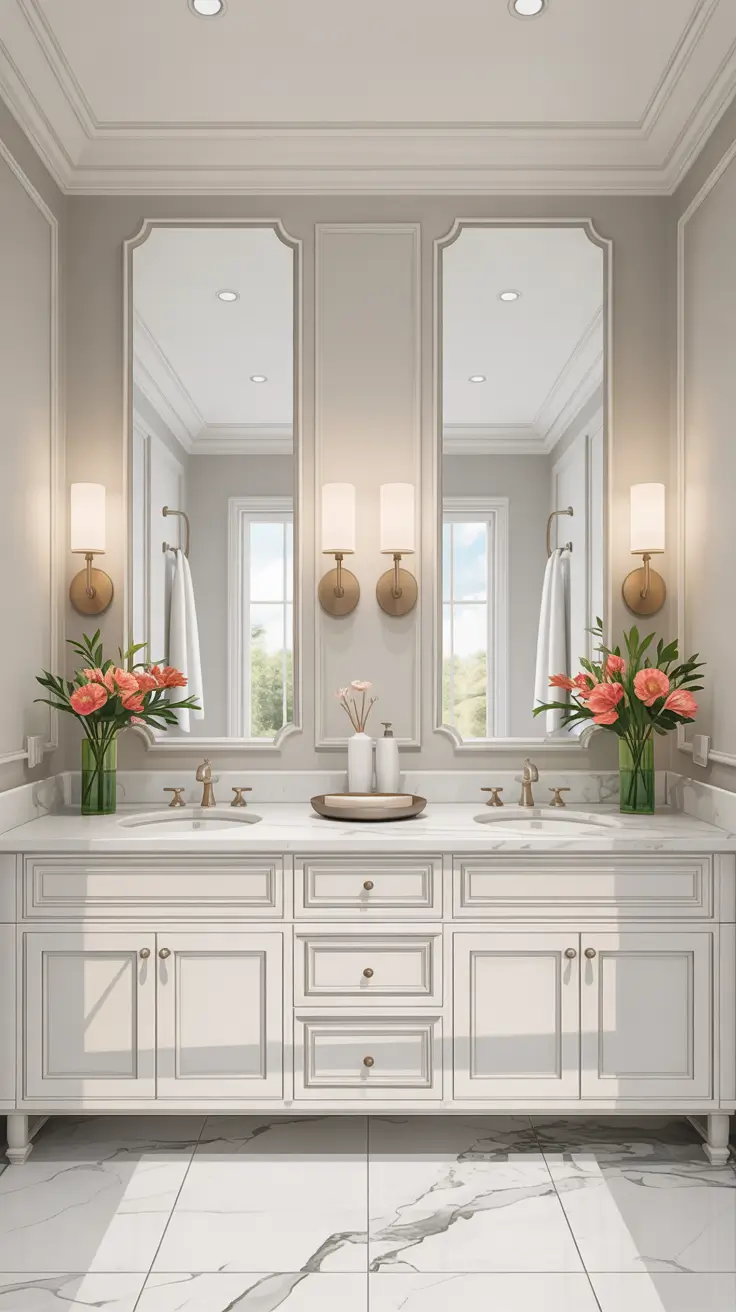 Bathroom Sink Decor Ideas 2026 His And Her Sink Decor Ideas Bathroom With Double Vanity