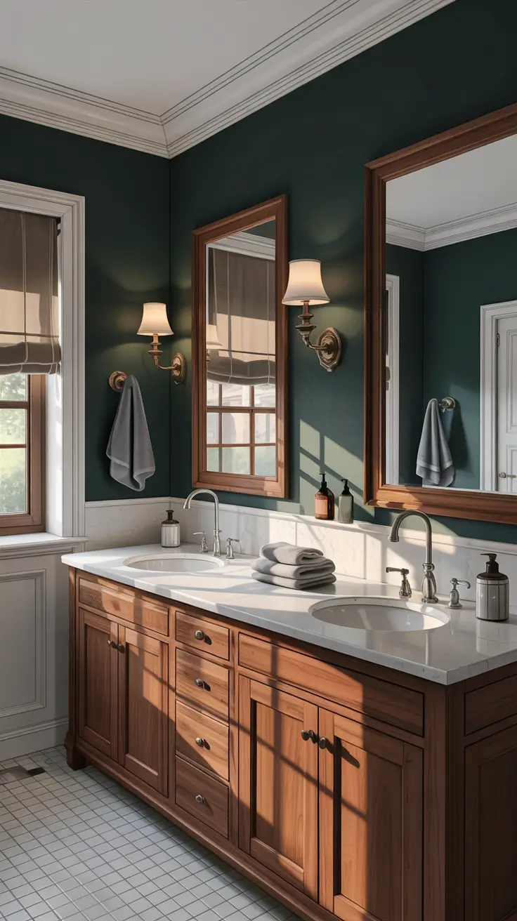 Bathroom Sink Decor Ideas 2026 Traditional Double Sink Bathroom Ideas Decor Revival