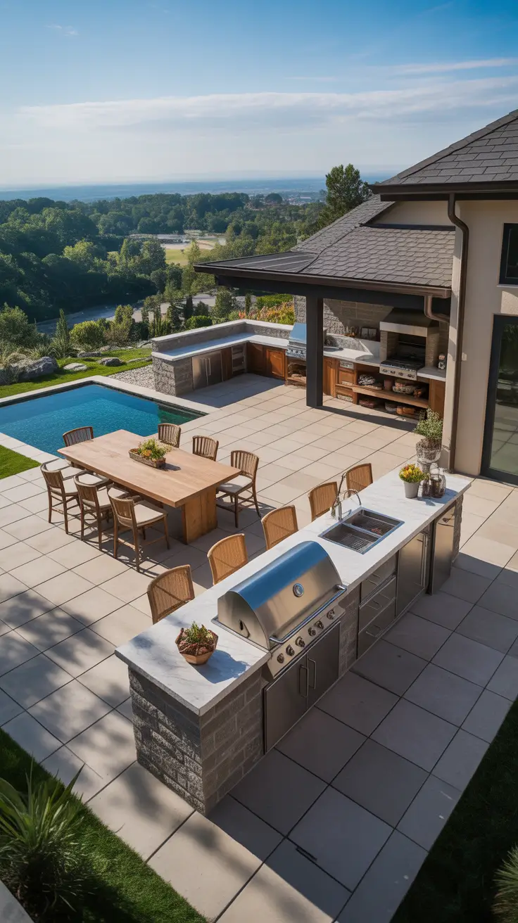 bbq patio ideas 2026 Outdoor Bbq Kitchen Ideas Patio Designed For Gatherings