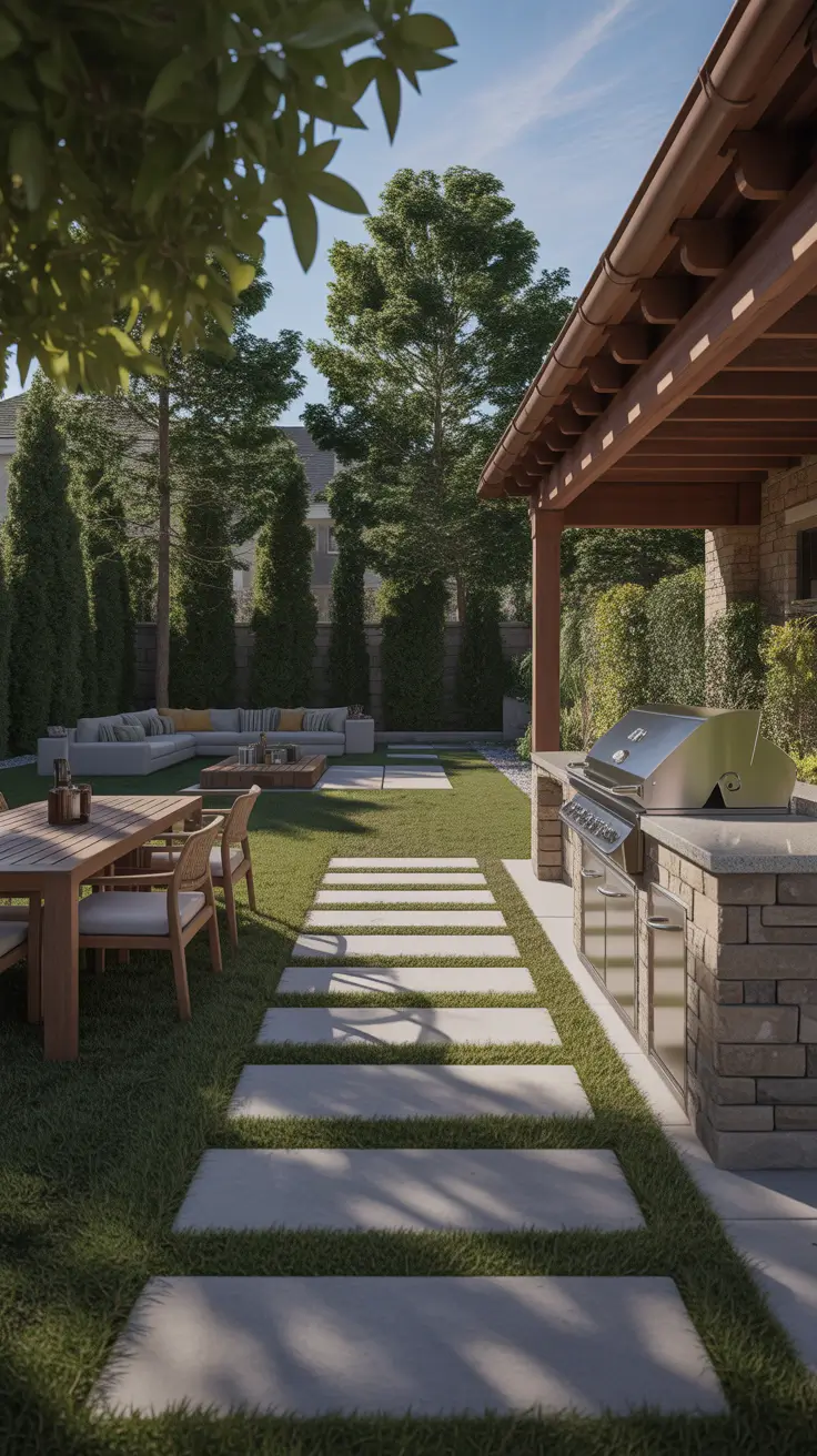 bbq patio ideas 2026 Backyard Bbq Ideas Grill Area Patio With Functional Flow