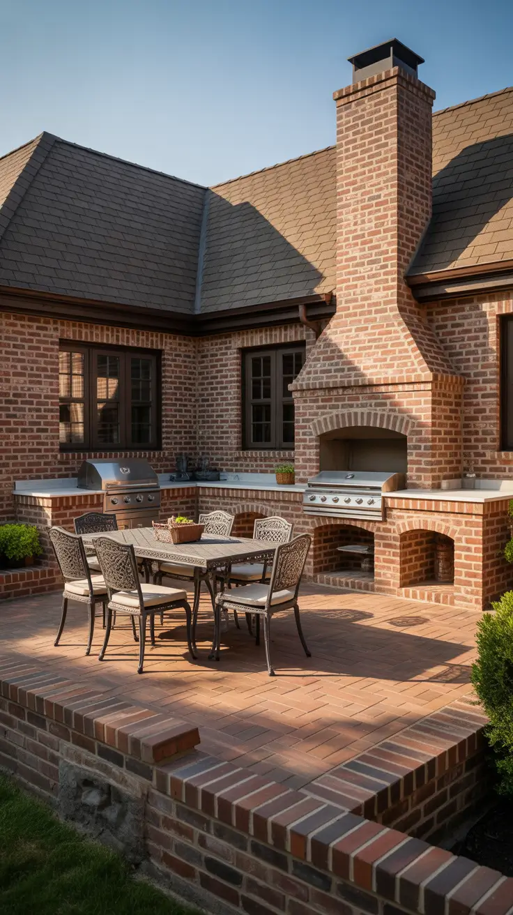 bbq patio ideas 2026 Brick Bbq Grill Ideas Patio That Feel Timeless And Durable