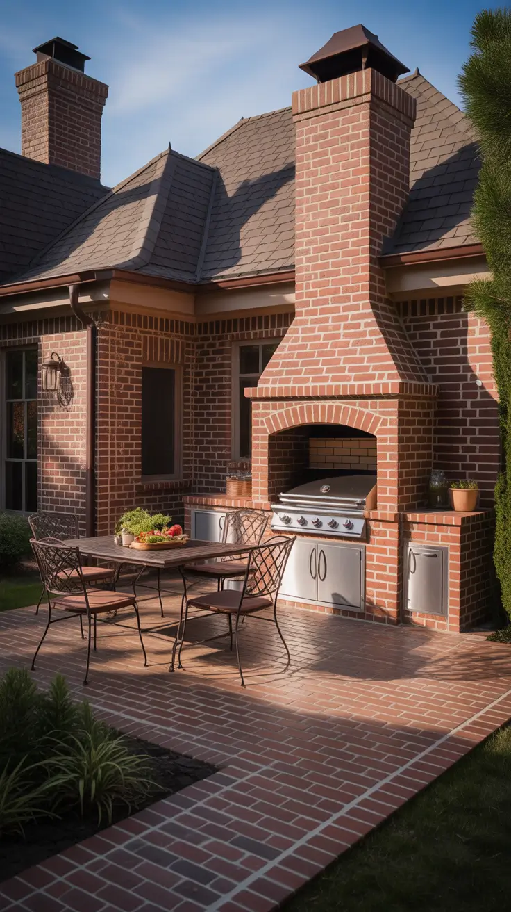 bbq patio ideas 2026 Brick Bbq Grill Ideas Patio That Feel Timeless And Durable
