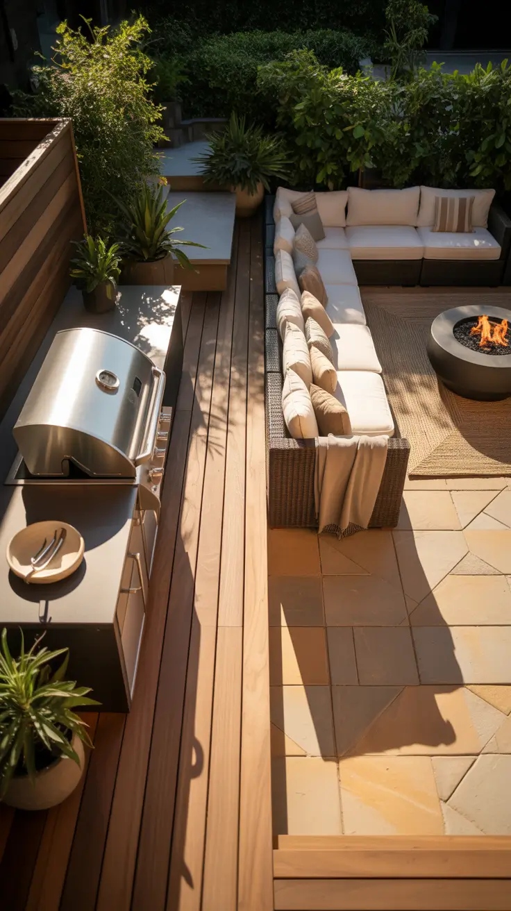 bbq patio ideas 2026 Bbq Backyard Ideas Patio With Cozy Lounge Corners