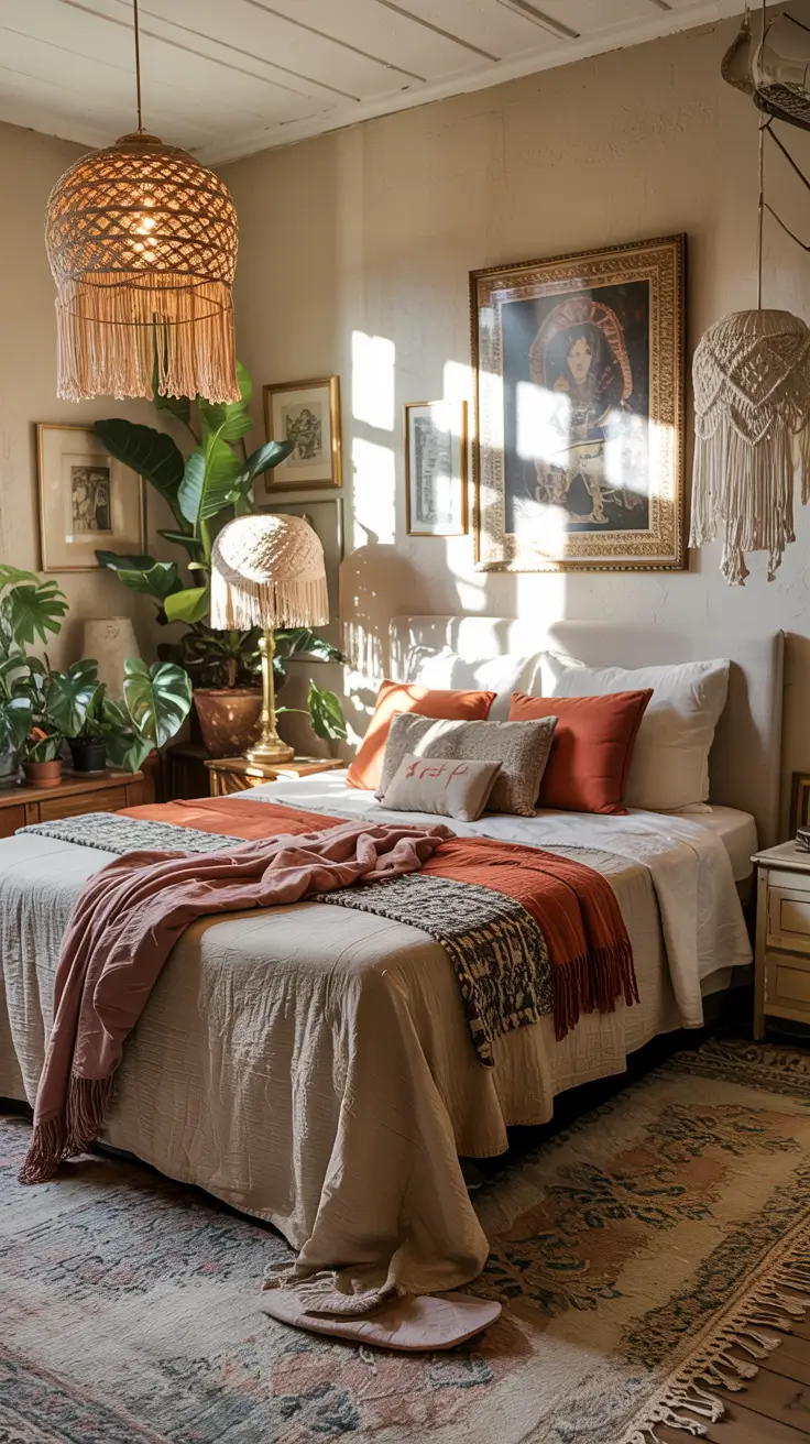 bedroom lamp ideas 2026 11 — Lamp Shade Ideas Bedroom Styles In Vintage And Boho Themes