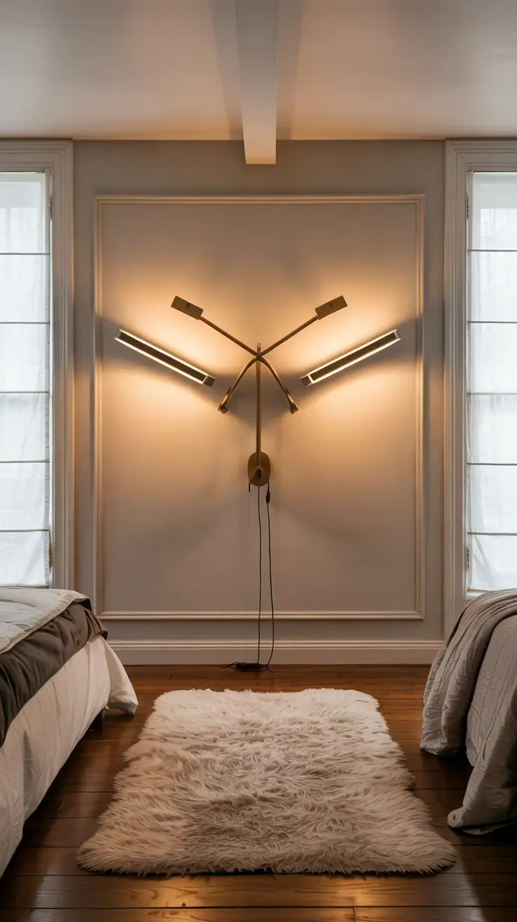 bedroom lamp ideas 2026 16 — Sculptural Modern Bedroom Lamp Ideas That Double As Wall Art
