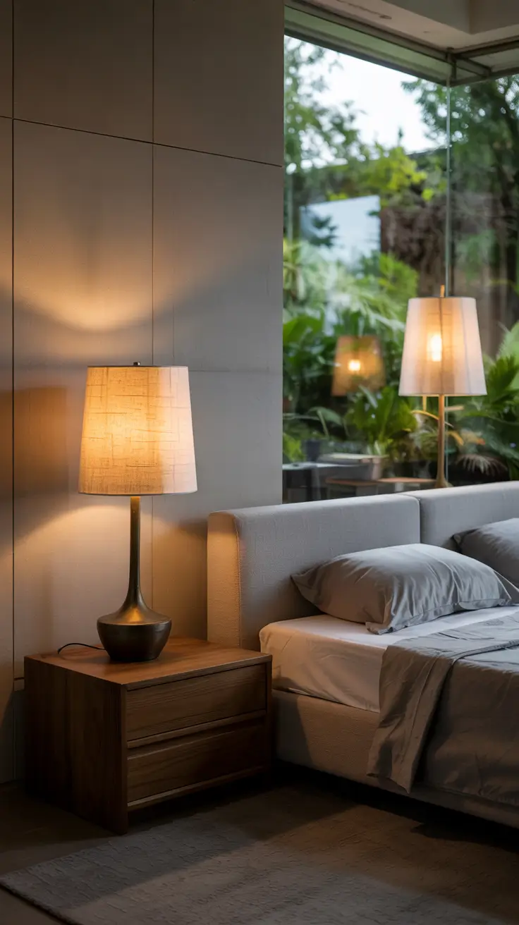 bedroom lamp ideas 2026 22 — Transitional Bedroom Lamp Ideas With Warm Neutrals