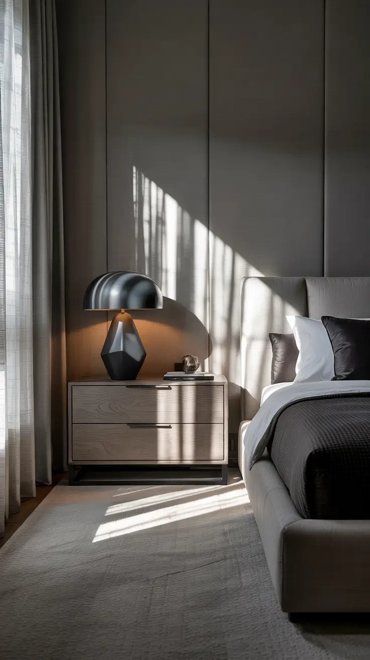 bedroom lamp ideas 2026 26 — Sculptural Modern Bedroom Lamp Ideas With Bold Silhouettes