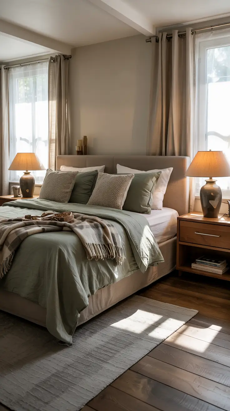 bedroom lamp ideas 2026 07 — Bedroom Lamp Ideas Cozy Corners With Soft Green Accents