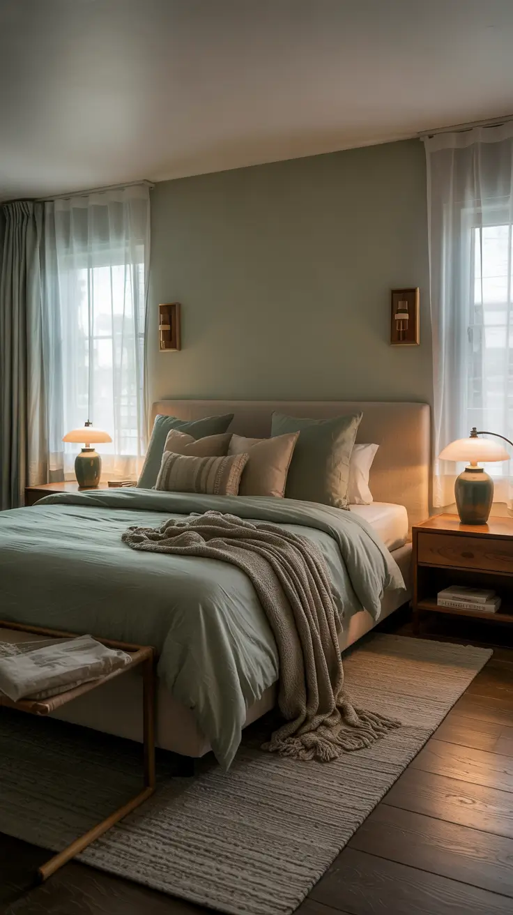 bedroom lamp ideas 2026 07 — Bedroom Lamp Ideas Cozy Corners With Soft Green Accents