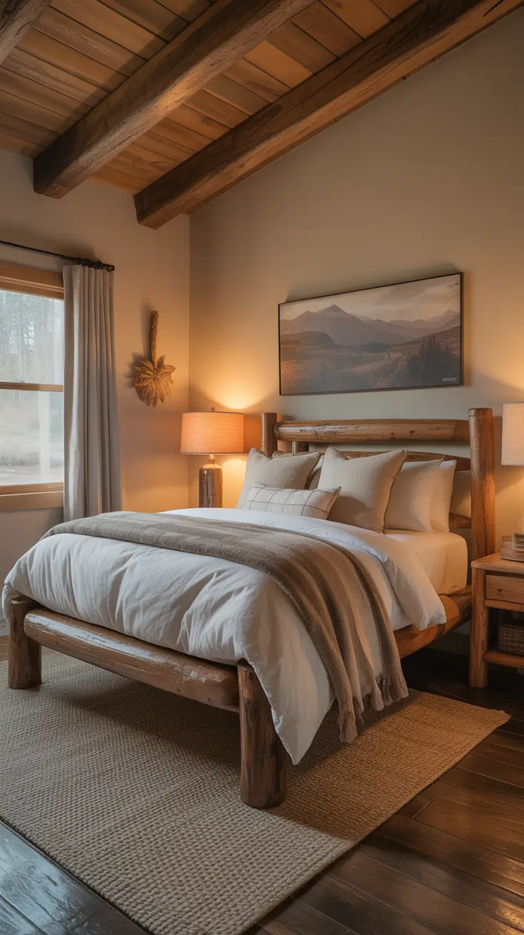 bedroom remodel ideas 2026 Bedroom Remodel Ideas Rustic Cabin Style With Cozy Natural Wood