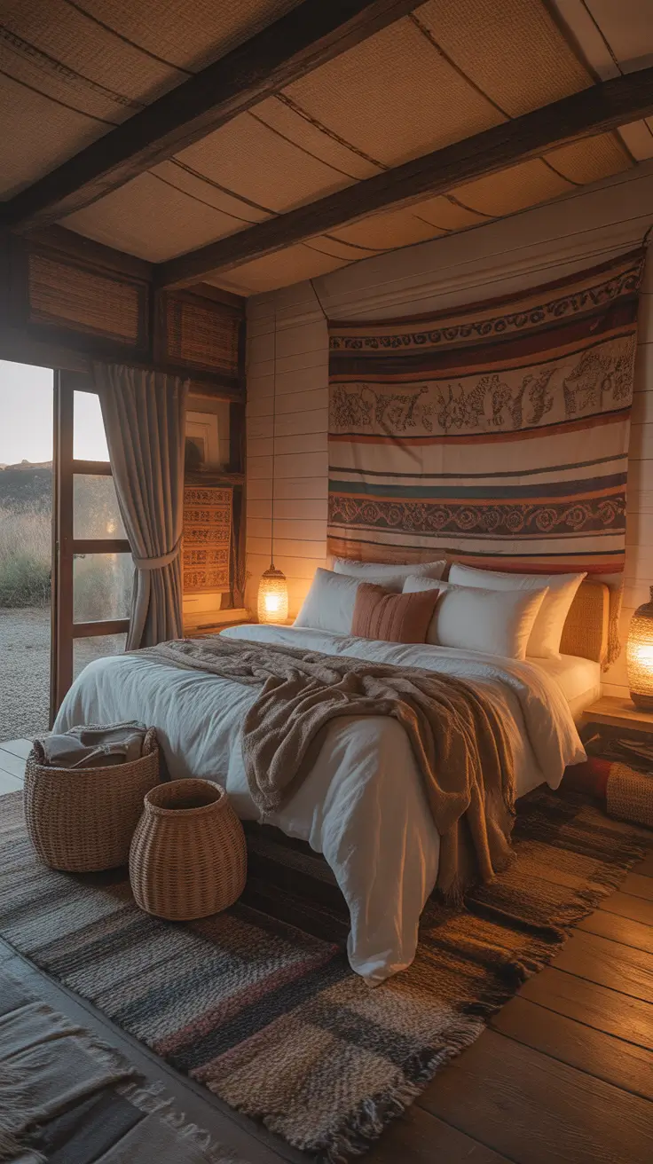bedroom remodel ideas 2026 Boho Tent Bedroom Style With Cozy Layered Textiles