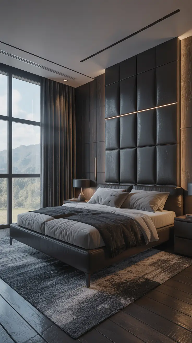 bedroom remodel ideas 2026 Bedroom Remodel Ideas For Men With Clean Lines And Dark Furniture