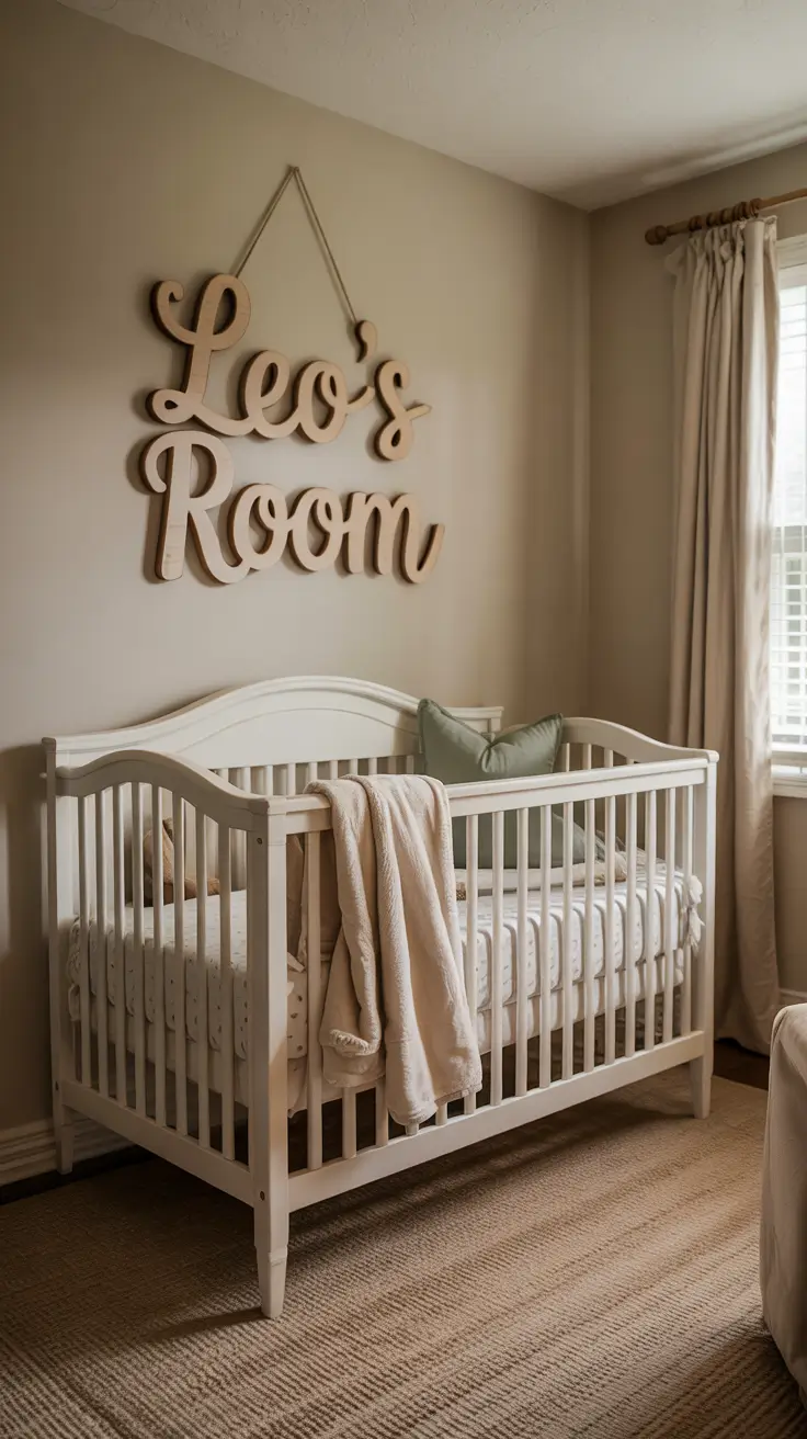 boys nursery ideas 2026 12 — Personalized Boys Nursery Ideas With Handmade Name Elements