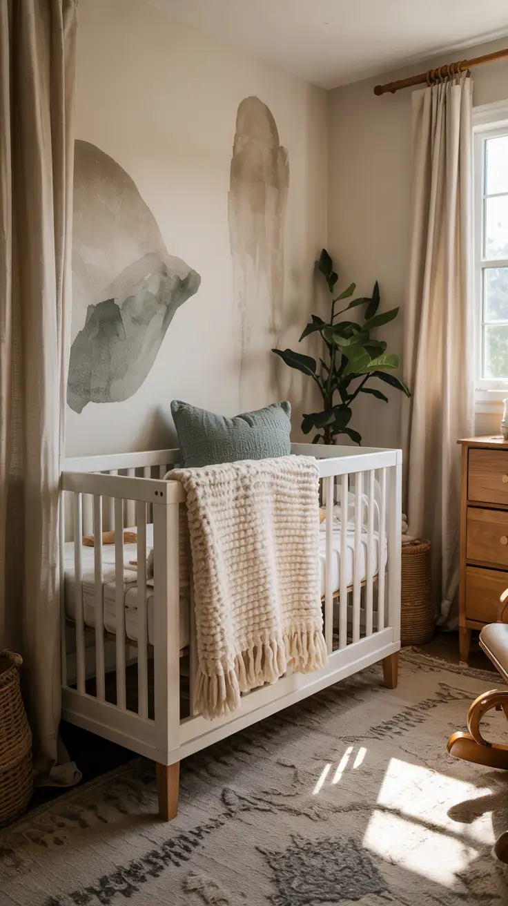 boys nursery ideas 2026 16 — Boys Nursery Ideas Brown And Sage Green Color Harmony