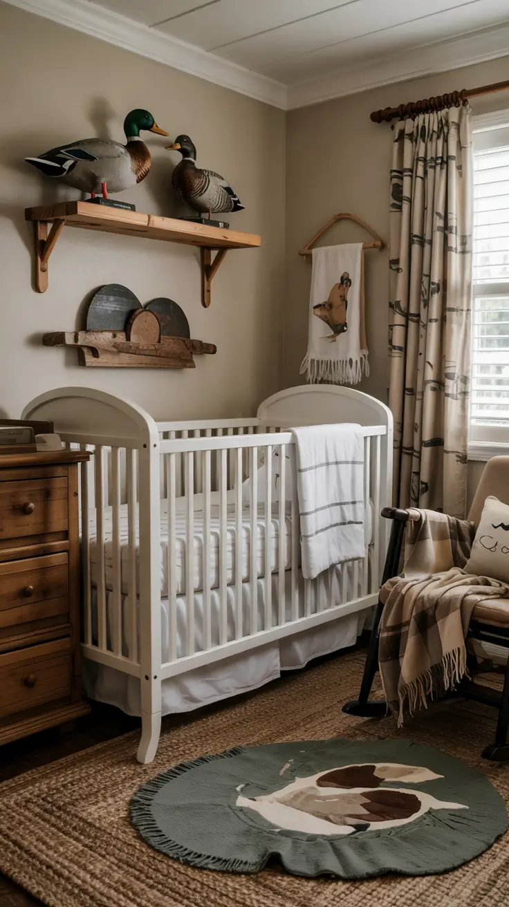 boys nursery ideas 2026 18 — Duck Hunting Inspired Boys Nursery Ideas With Rustic Flair
