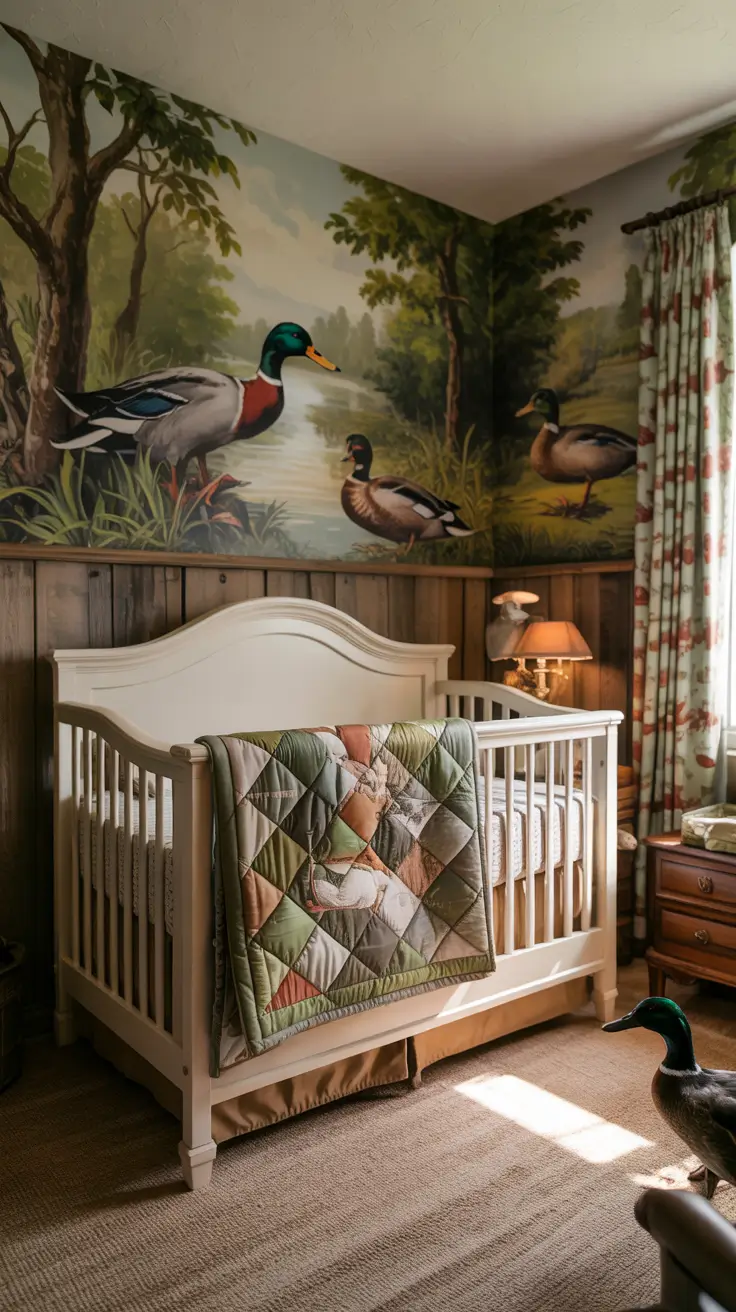 boys nursery ideas 2026 18 — Duck Hunting Inspired Boys Nursery Ideas With Rustic Flair
